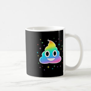 Taza De Café Disfraz de Halloween de Unicorn Poop Magic Rainbow