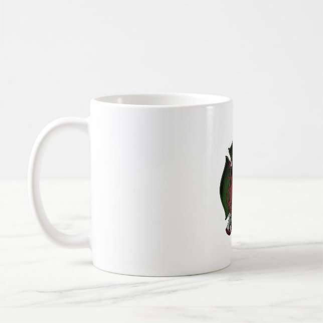 Taza De Café Disfraz de Halloween para bomberos (Izquierda)