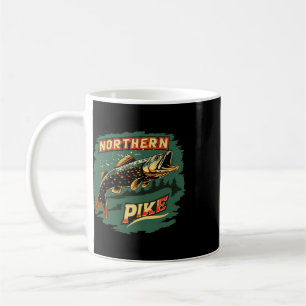 Taza De Café Disfraz de pez lucio genial para niños y niñas que