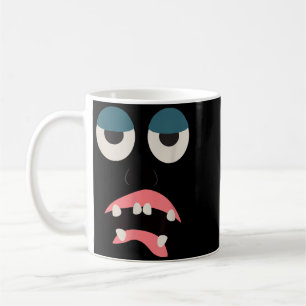 Taza De Café Disfraz divertido de cara de zombi de Halloween