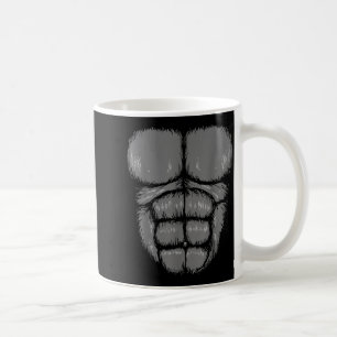 Taza De Café Disfraz divertido de Halloween de gorila mono barr