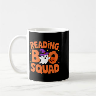 Taza De Café Disfraz divertido y lindo de escuadrón de lectura