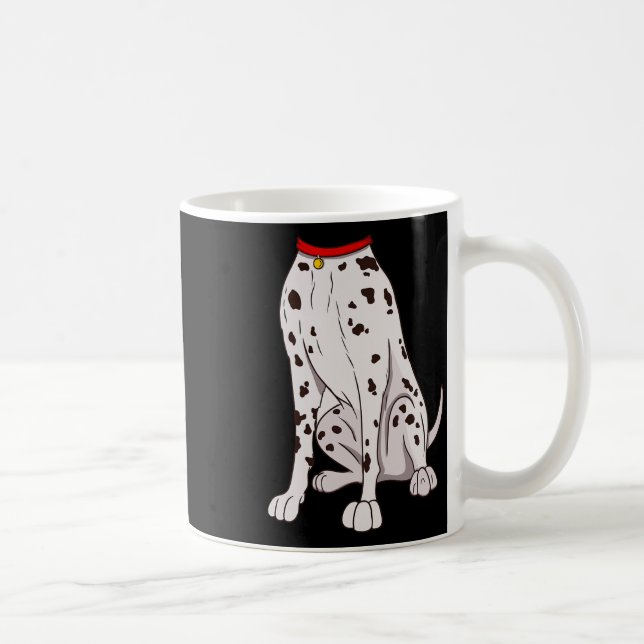 Taza De Café Disfraz gracioso para la cosplay animal de perros  (Derecha)