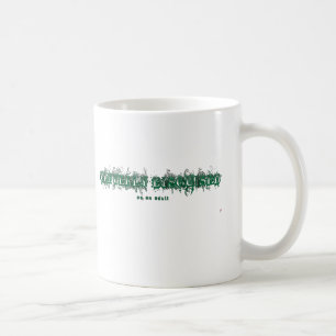 Taza De Café Disfrazado listo como adulto