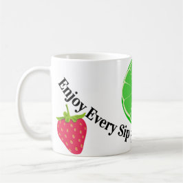 Taza De Café Disfruta Cada Sip Y Retila Cada Momento