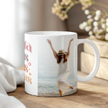 Taza De Café "Disfruta de las pequeñas" Foto Personalizado<br><div class="desc">Apreciar las simples alegrías de la vida con el "Disfruta de las Cosas Pequeñas" Personalizado Foto Café Mug. Esta canción personalizada incluye la conmovedora frase "Disfruta de las Cosas Pequeñas" que se muestra elegantemente junto a tu foto favorita. El diseño combina elementos inspirados en el boho con su toque personal,...</div>