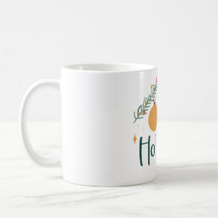 Taza De Café Disfruta del Ornamento de Navidad