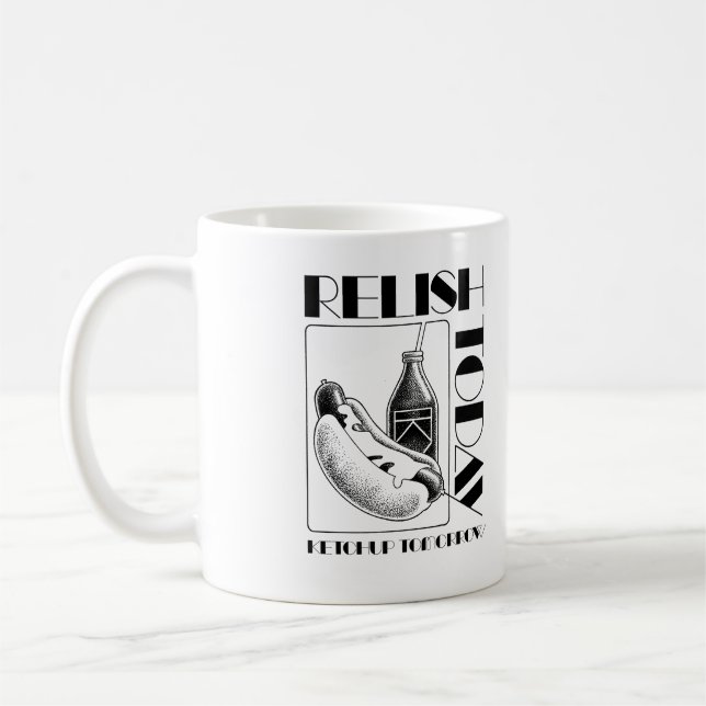 Taza De Café Disfruta Hoy (Izquierda)