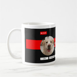Taza De Café Disfruta la vida con las mascotas que amas, ahora 