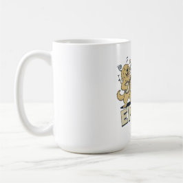 Taza De Café “Disfruta – Mascotas Adorables Tocando Instrumento