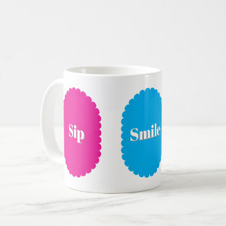Taza De Café Disfruta Sonríe Repite Diversión Dopamina