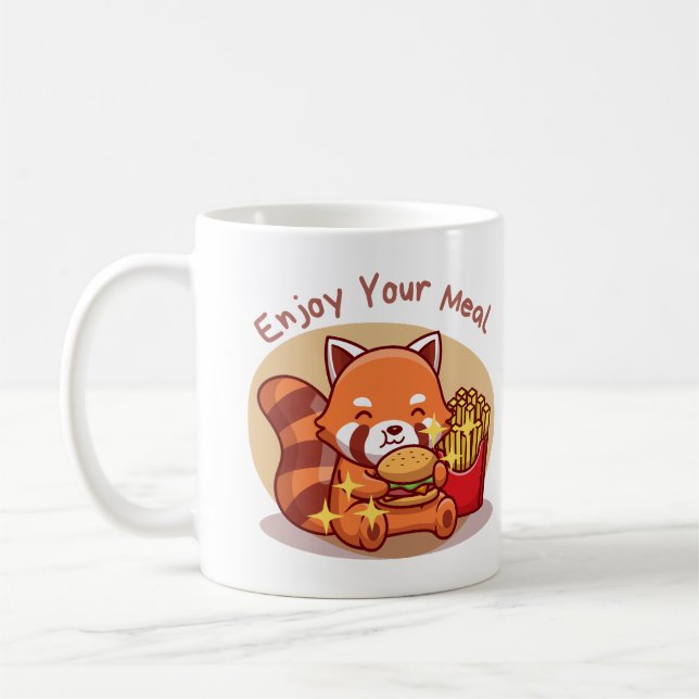 Taza De Café Disfruta tu comida (Izquierda)