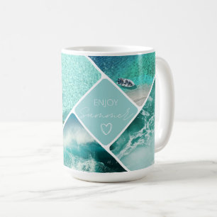 Taza De Café Disfrutar de la música de verano