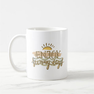 Taza De Café disfrutar de los días soleados
