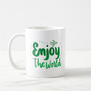 Taza De Café disfrutar del mundo