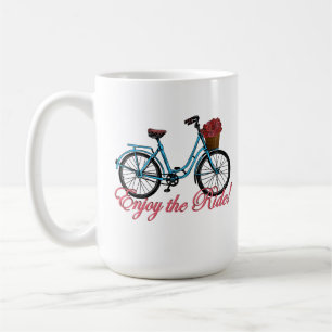 Taza De Café Disfrute De La Bicicleta Ride Cute