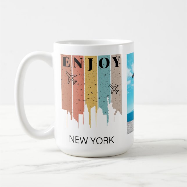 Taza De Café DISFRUTE DE LAS NOTICIAS, LOS edificios, | Viajar  (Izquierda)