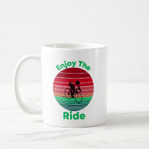 Taza De Café Disfrute del café de ciclismo Inspirador