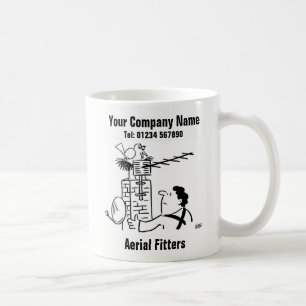 Taza De Café Dish por satélite o gimnasio aéreo