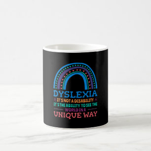 Taza De Café Dislexia Conciencia Disléxica