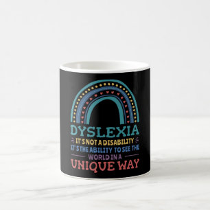 Taza De Café Dislexia Conciencia Disléxica