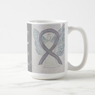 Taza De Café Dislexia Sensibilización Cinta Angel Personalizado