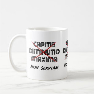 Taza De Café disminución máxima de capitis non serviam