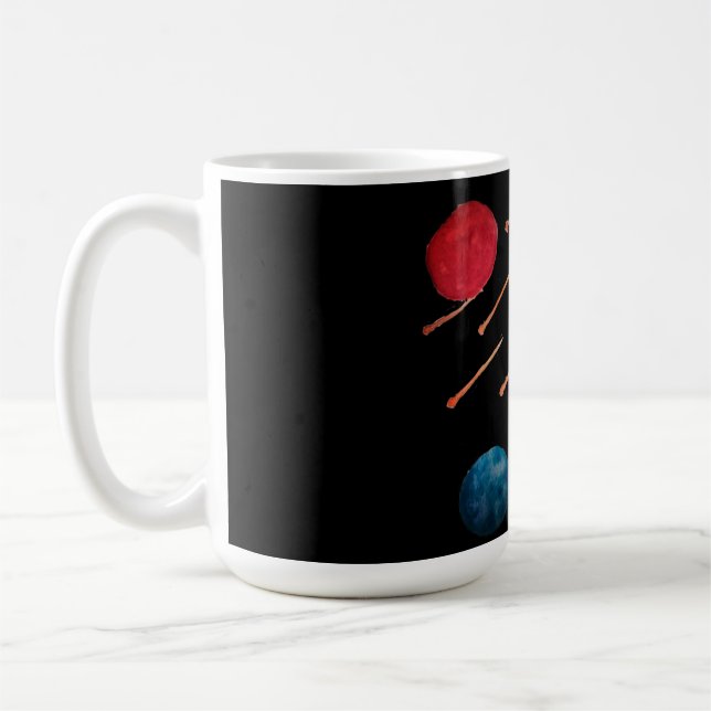 Taza De Café Disparando estrellas en el espacio (Izquierda)