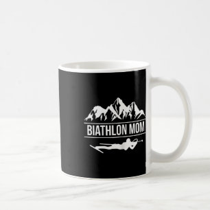 Taza De Café Disparo a Biatlón Mamá Biatleta