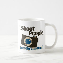 Taza De Café Disparo a la gente
