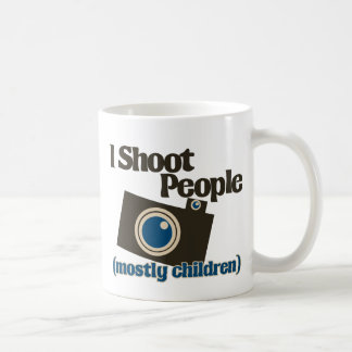 Taza De Café Disparo a la gente
