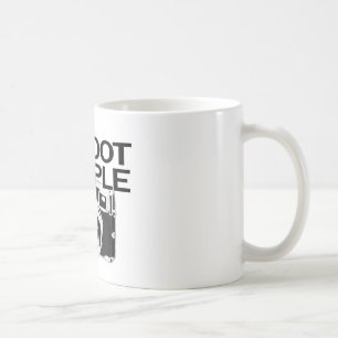 Taza De Café Disparo a la gente