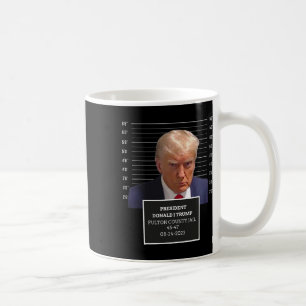 Taza De Café Disparo del presidente Donald J Trump