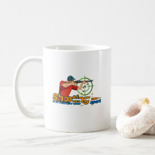 Taza De Café Disparo deportivo Mug clásico #11