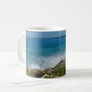 Taza De Café Disparo En El Café Mackinac Mug