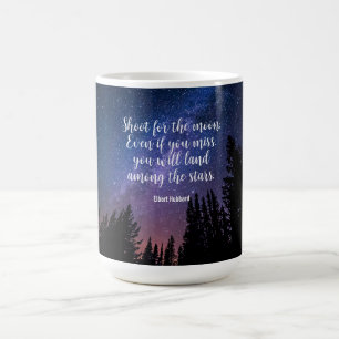 Taza De Café Disparo por la luna - Inspirador