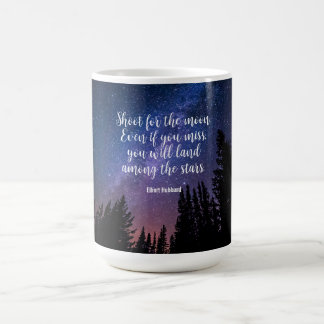 Taza De Café Disparo por la luna - Inspirador