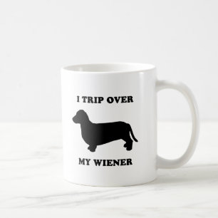 Taza De Café Disparo sobre mi salchicha de Frankfurt