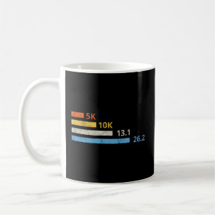 Taza De Café Distancias de funcionamiento I - 5K 10K 13.1 26.2 