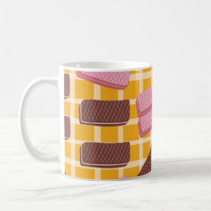 Taza De Café Distintas obleas aromatizadas fondo fluido