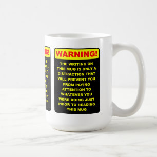 Taza De Café Distraction Funny Mug