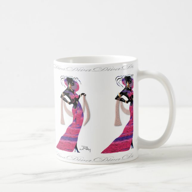 Taza De Café Diva (Derecha)