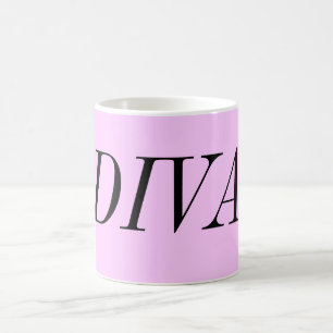TAZA DE CAFÉ DIVA