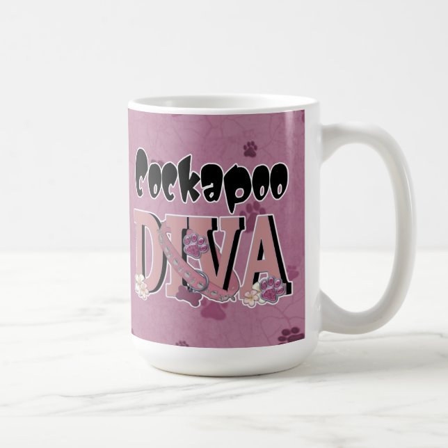 Taza De Café DIVA de Cockapoo (Derecha)