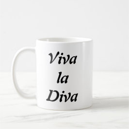 Taza De Café Diva del la de Viva