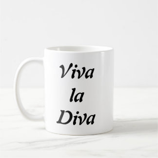 Taza De Café Diva del la de Viva