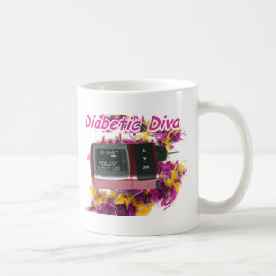 Taza De Café Diva diabética