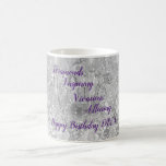 Taza De Café DIVA Life Lights Happy Birthday Classic Mug<br><div class="desc">Classy-sassy mug for DIVAs that light up the world! It's full of beauty,  is unique and of course... is very useful! Great gift for birthdays and other special occasions.</div>