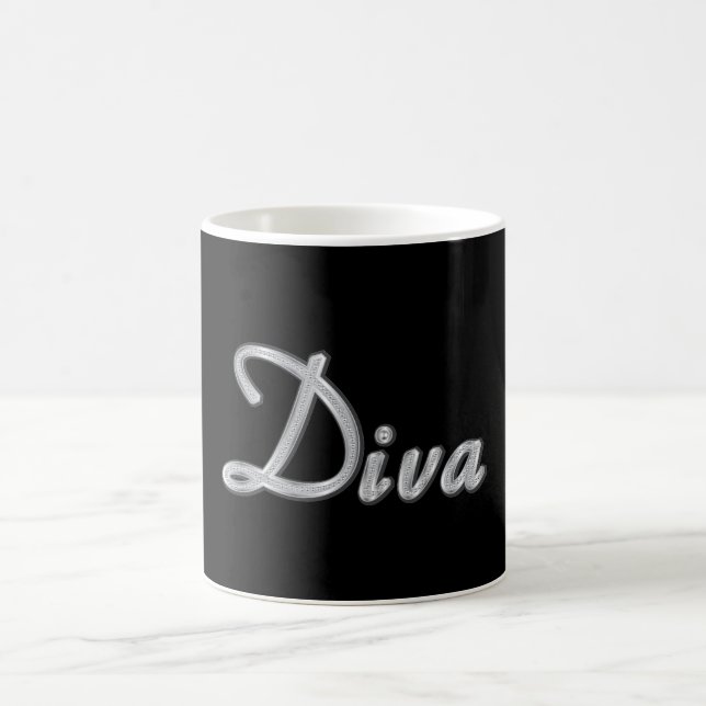 Taza De Café Diva Sparkle (Centro)