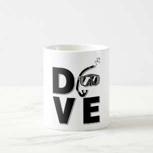 Taza De Café Dive Diving Apnoe Diver Freediver Freediving